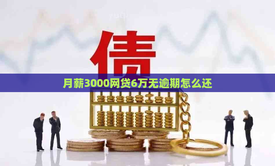 月薪3000网贷6万无逾期怎么还