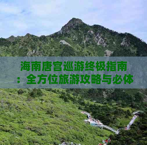 海南唐宫巡游终极指南：全方位旅游攻略与必体验景点一览