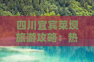 四川宜宾菜坝旅游攻略：热门景点、美食推荐与实用攻略指南