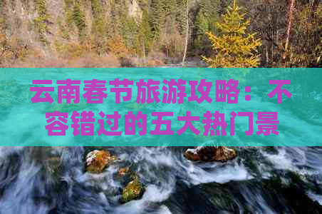 云南春节旅游攻略：不容错过的五大热门景点及旅行建议