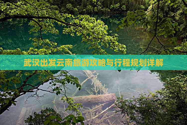 武汉出发云南旅游攻略与行程规划详解