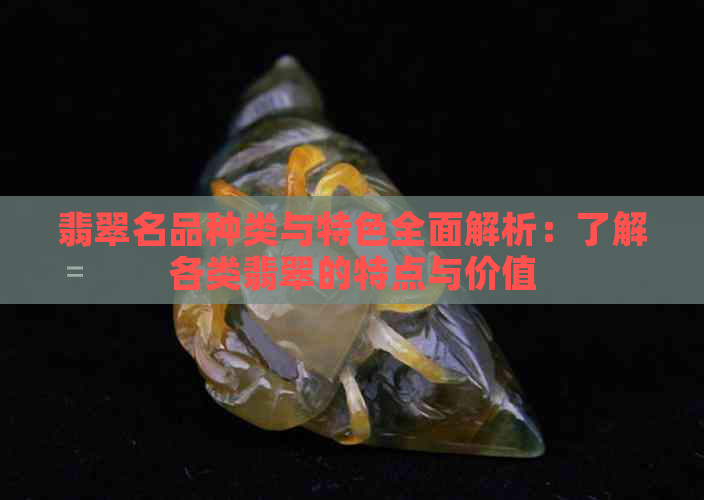 翡翠名品种类与特色全面解析：了解各类翡翠的特点与价值