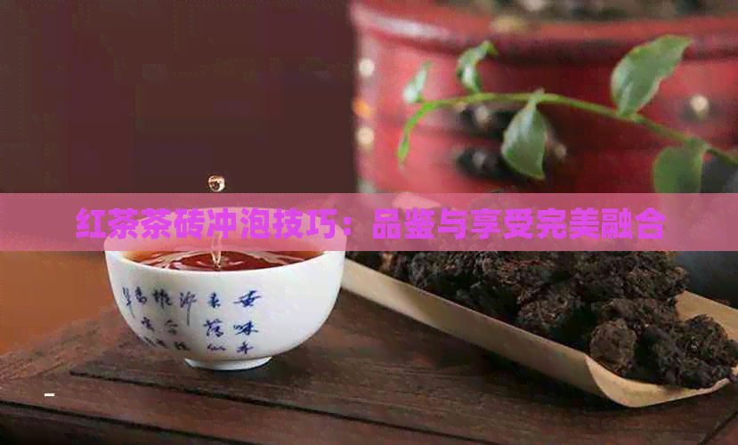 红茶茶砖冲泡技巧：品鉴与享受完美融合