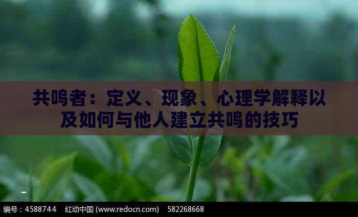 共鸣者：定义、现象、心理学解释以及如何与他人建立共鸣的技巧