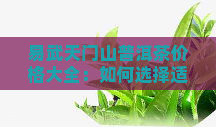 易武天门山普洱茶价格大全：如何选择适合您的茶叶及购买渠道