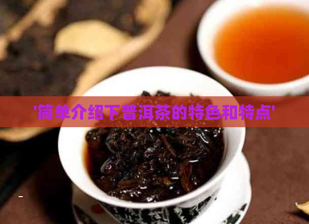 '简单介绍下普洱茶的特色和特点'