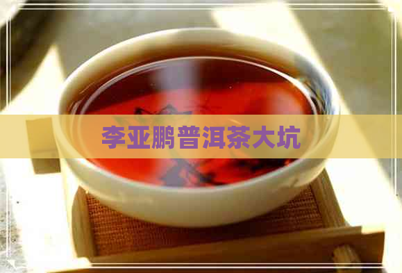 李亚鹏普洱茶大坑