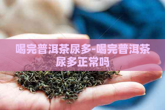 喝完普洱茶尿多-喝完普洱茶尿多正常吗