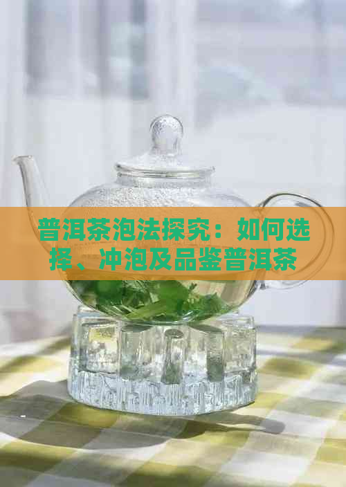 普洱茶泡法探究：如何选择、冲泡及品鉴普洱茶