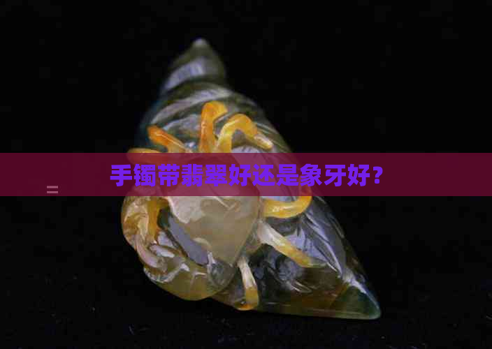 手镯带翡翠好还是象牙好？