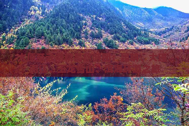 太原至云南精品旅游团：昆明、大理、丽江、玉龙雪山、洱海环游之旅