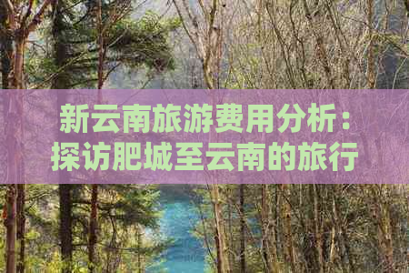 新云南旅游费用分析：探访肥城至云南的旅行预算与门票价格