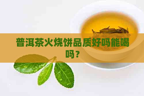 普洱茶火烧饼品质好吗能喝吗？