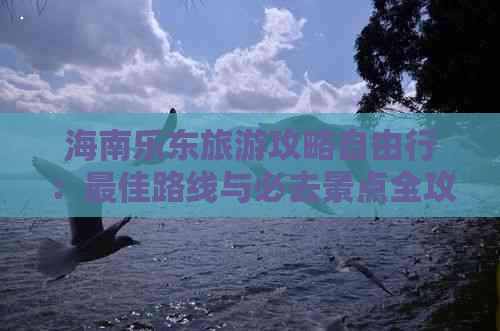 海南乐东旅游攻略自由行：更佳路线与必去景点全攻略