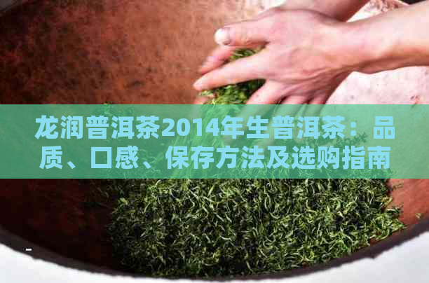 龙润普洱茶2014年生普洱茶：品质、口感、保存方法及选购指南