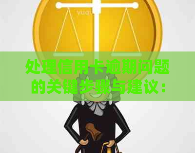 处理信用卡逾期问题的关键步骤与建议：企业法人如何应对信用卡欠款难题