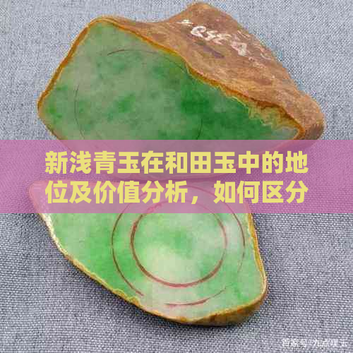 新浅青玉在和田玉中的地位及价值分析，如何区分不同档次的和田玉？