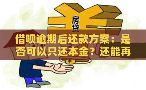 借呗逾期后还款方案：是否可以只还本金？还能再次借款吗？