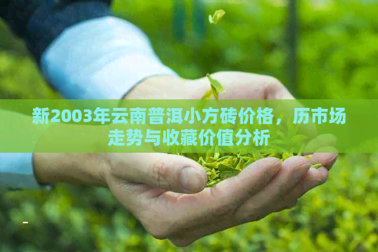 新2003年云南普洱小方砖价格，历市场走势与收藏价值分析