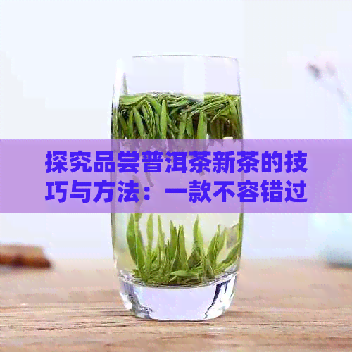 探究品尝普洱茶新茶的技巧与方法：一款不容错过的品茗之旅