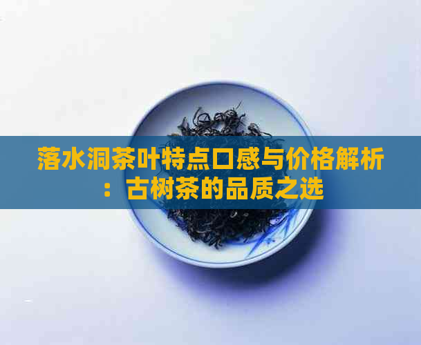 落水洞茶叶特点口感与价格解析：古树茶的品质之选