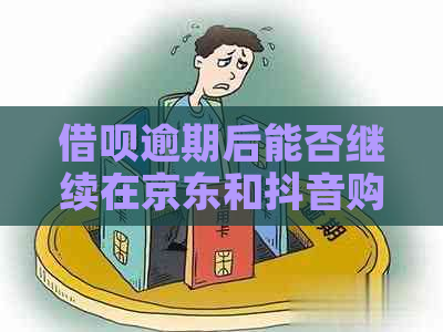 借呗逾期后能否继续在京东和抖音购物？还有其他解决方案吗？