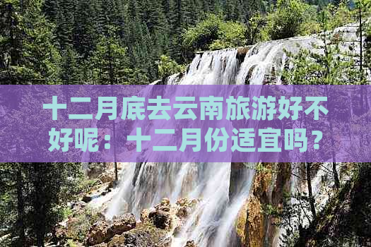 十二月底去云南旅游好不好呢：十二月份适宜吗？