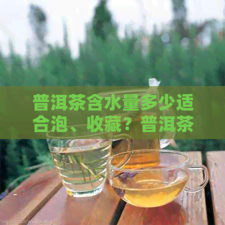 普洱茶含水量多少适合泡、收藏？普洱茶的含水率及相关因素解析。