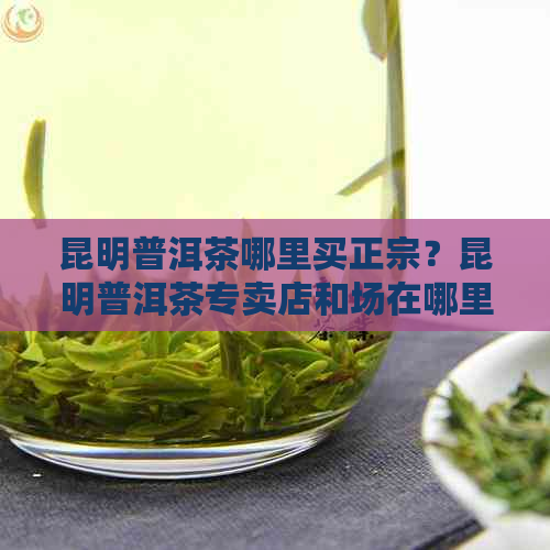 昆明普洱茶哪里买正宗？昆明普洱茶专卖店和场在哪里？