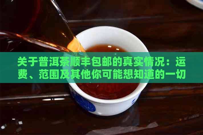 关于普洱茶顺丰包邮的真实情况：运费、范围及其他你可能想知道的一切