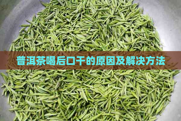 普洱茶喝后口干的原因及解决方法