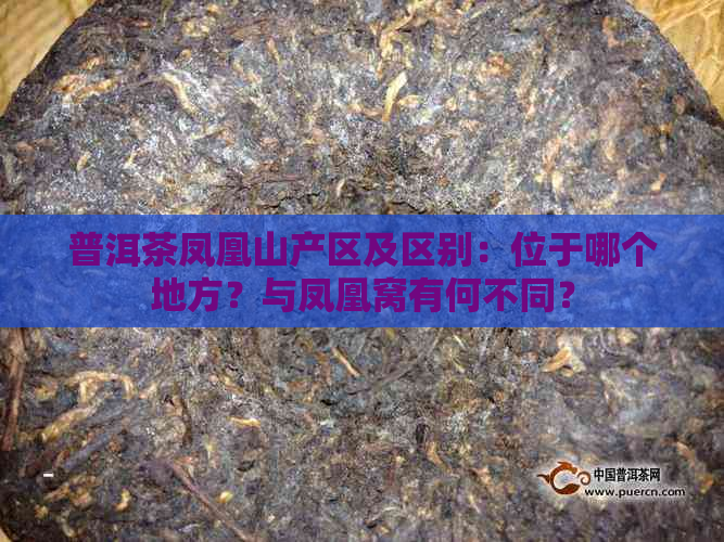 普洱茶凤凰山产区及区别：位于哪个地方？与凤凰窝有何不同？