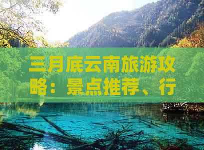 三月底云南旅游攻略：景点推荐、行程规划、住宿信息全方位解析