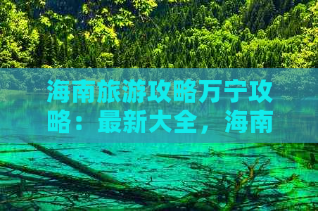 海南旅游攻略万宁攻略：最新大全，海南岛万宁旅游攻略精华