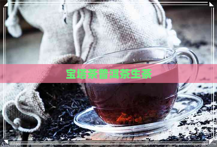 宝塔茶普洱茶生茶