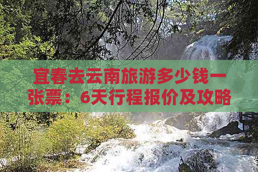 宜春去云南旅游多少钱一张票：6天行程报价及攻略