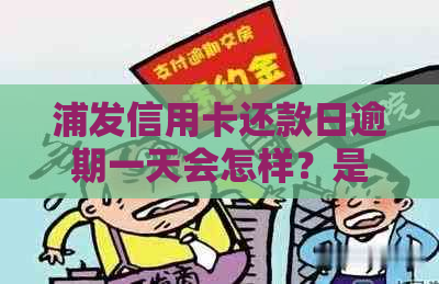 浦发信用卡还款日逾期一天会怎样？是否会产生额外费用？如何避免逾期？