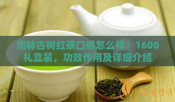 雨林古树红茶口感怎么样：1600礼盒装，功效作用及详细介绍