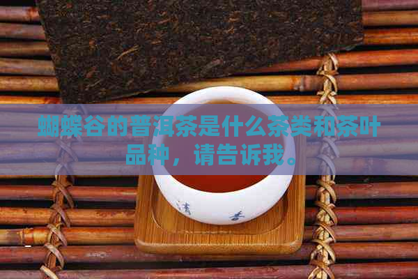 蝴蝶谷的普洱茶是什么茶类和茶叶品种，请告诉我。