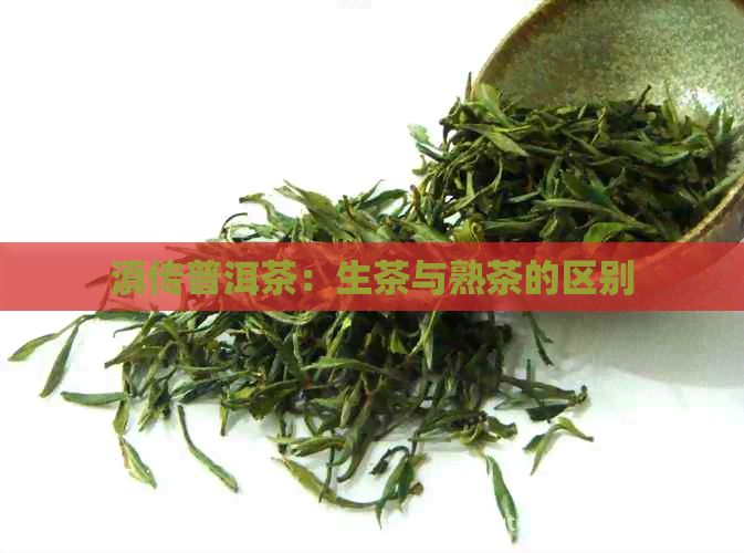 滇传普洱茶：生茶与熟茶的区别