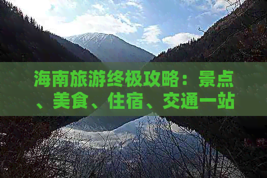 海南旅游终极攻略：景点、美食、住宿、交通一站式指南