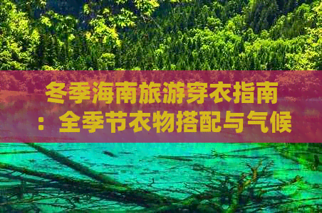 冬季海南旅游穿衣指南：全季节衣物搭配与气候应对攻略