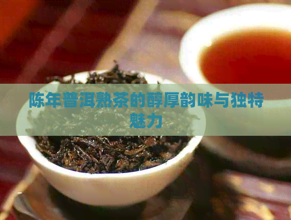 陈年普洱熟茶的醇厚韵味与独特魅力