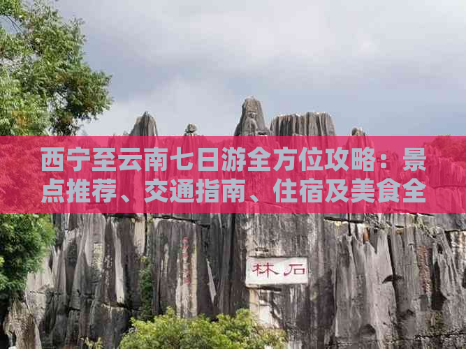 西宁至云南七日游全方位攻略：景点推荐、交通指南、住宿及美食全解析