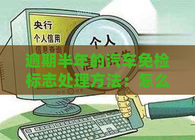 逾期半年的汽车免检标志处理方法：怎么操作？