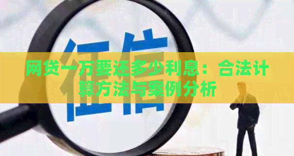 网贷一万要还多少利息：合法计算方法与案例分析