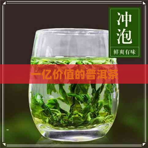 一亿价值的普洱茶