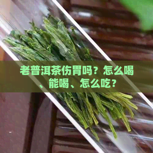 老普洱茶伤胃吗？怎么喝、能喝、怎么吃？