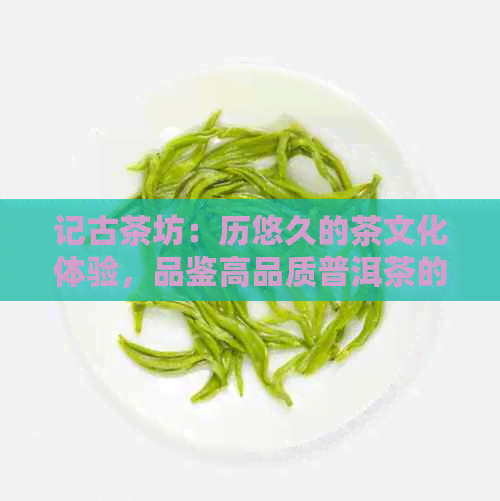 记古茶坊：历悠久的茶文化体验，品鉴高品质普洱茶的独特魅力