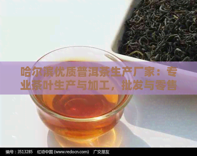 哈尔滨优质普洱茶生产厂家：专业茶叶生产与加工，批发与零售，定制礼品茶